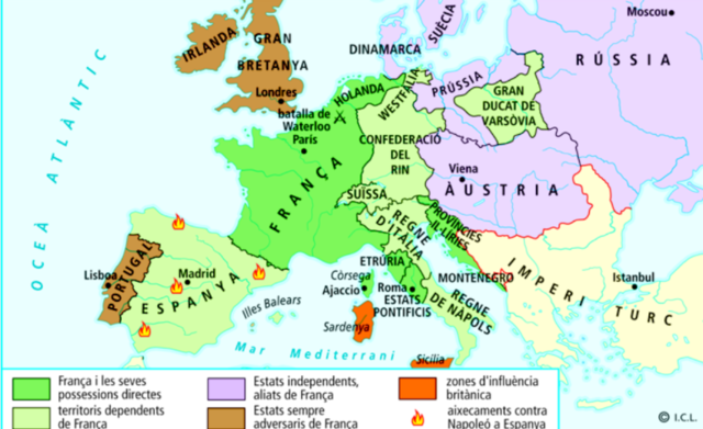 Napoleó i les seves conquestes.