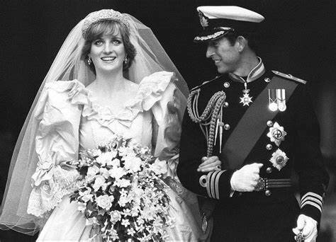 Diana Spencer and Charles, The Prince of Wales get married