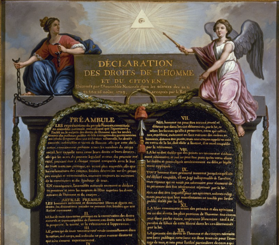 DECLARACIÓN DE DERECHOS DEL HOMBRE Y DEL CIUDADANO