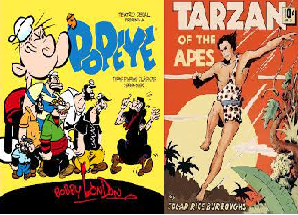 Popeye y Tarzán