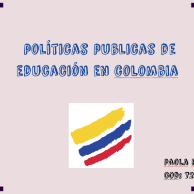 Timeline: Planes de desarrollo y las políticas de educación en Colombia desde el 2002 al 2018