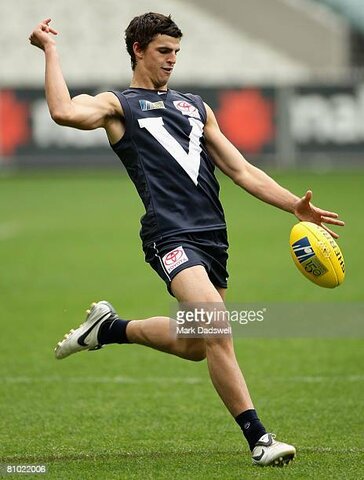 He made the Victorian team