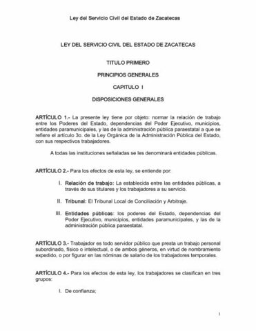 Ley sobre Accidentes del Trabajo de Zacatecas