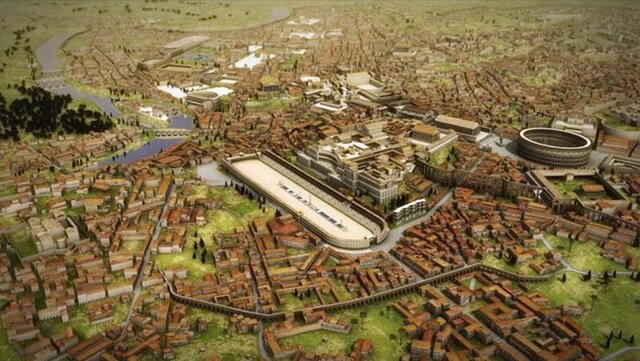 Sport og underhaldning då Roma var på sitt mektigaste