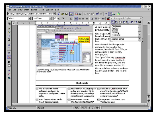 OpenOffice.org 1.1