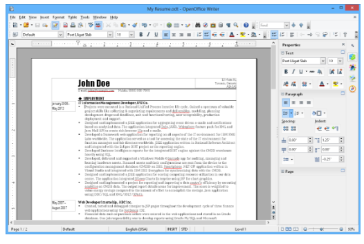 LibreOffice 5.0