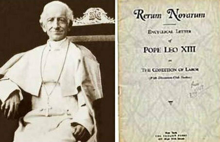 El Papa León XIII publica la Rerum novarum