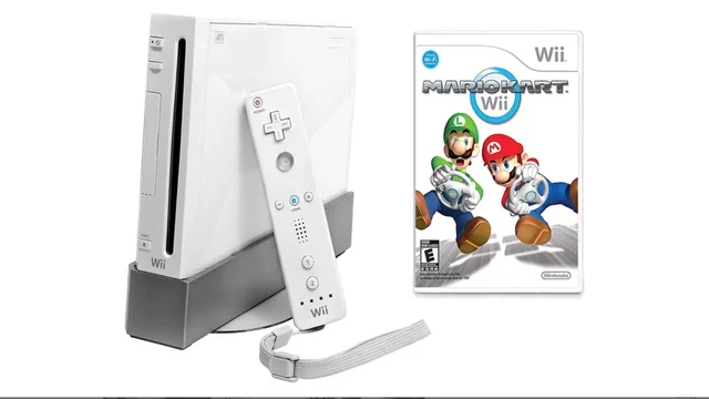 my first game console the "Wii"