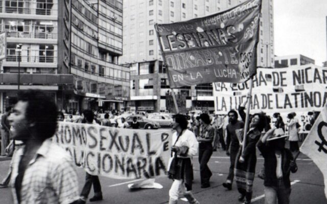 Primera marcha del orgullo LGBTIQ
