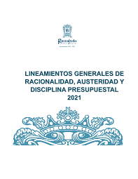 Lineamientos de Austeridad y Disciplina Presupuestal