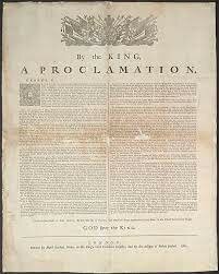Proclamation of 1763