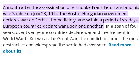 Assassination of Archduke