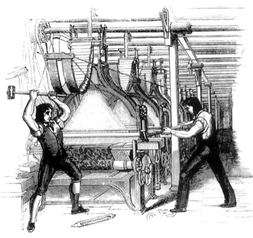 Aparición del movimiento Ludita