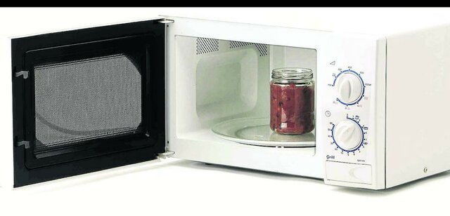 El primer microondas