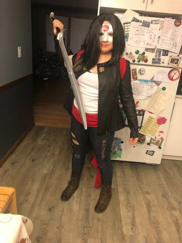 My first homemade halloween costume