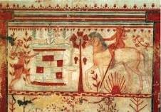La pittura etrusca-tomba dei tori