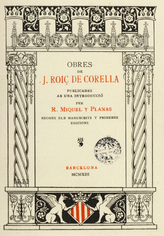 Joan Roís de Corella