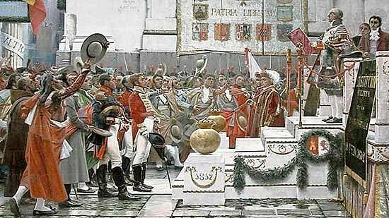 Inicio de las Cortes de Cádiz.