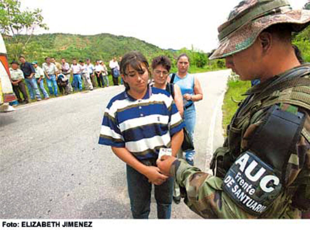 INICIO AUTODEFENSAS UNIDAD DE COLOMBIA  (AUC)