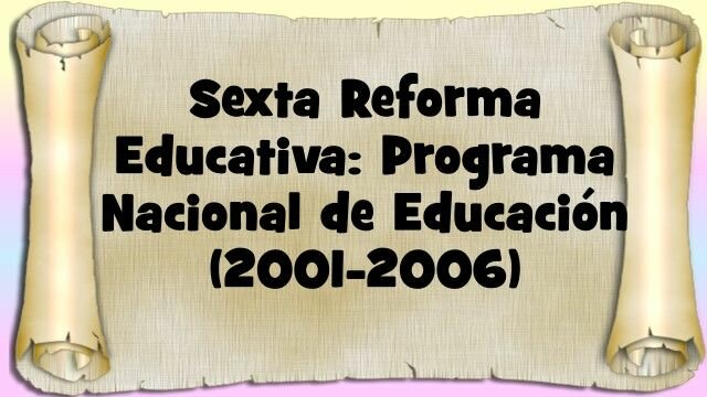 Programa Nacional de Educación