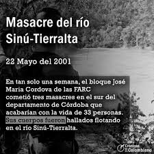 Masacre de Rio Maso Tierra Alta Córdoba (2001