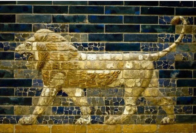 MOSAICO EN MESOPOTAMIA