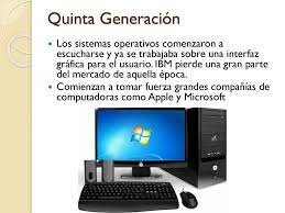 QUINTA GENERACIÓN