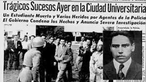 Represión al movimiento estudiantil