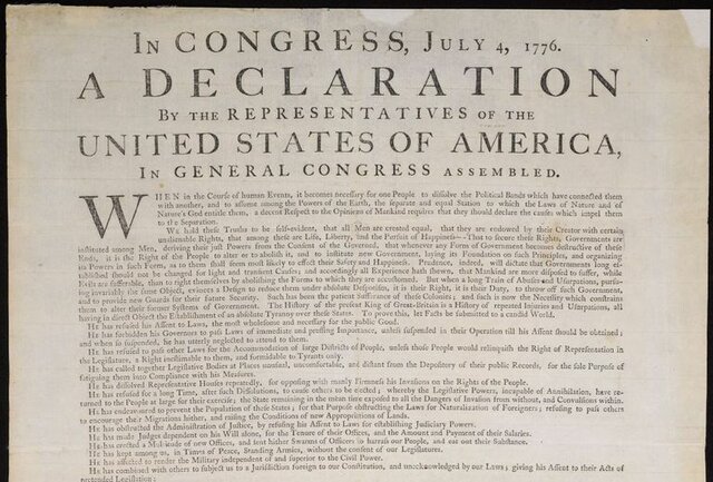 Declaration of Independence