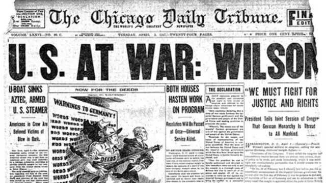 The United States Declares War on Germany
