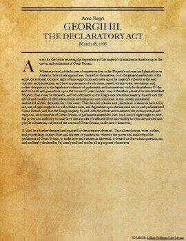 Declaratory Act of 1766