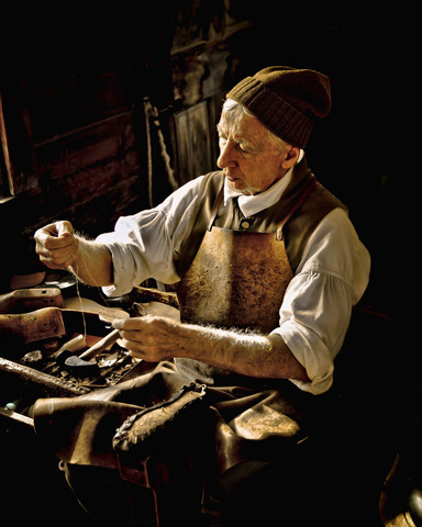 Vladek works as a Shoemaker