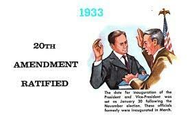 20th Amendment