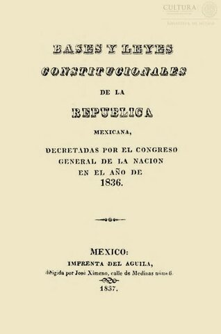 Constitución de 1836