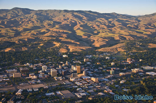 Boise becomes the capital