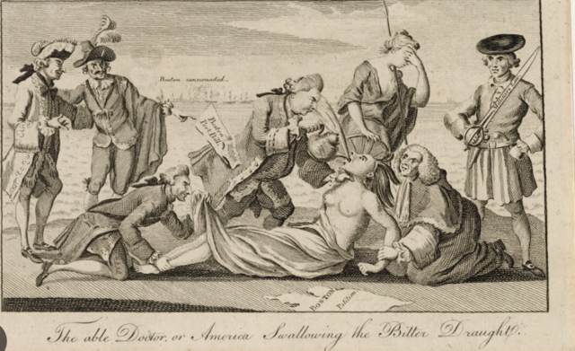 The Intolerable Acts (1774)