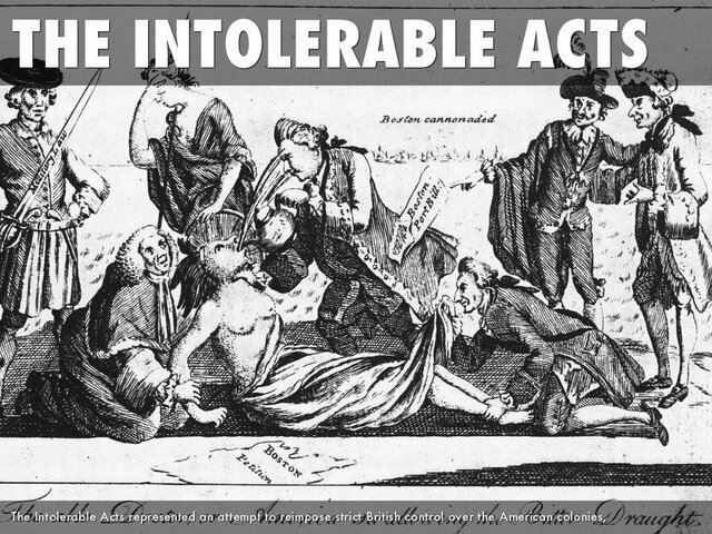 The Intolerable Acts