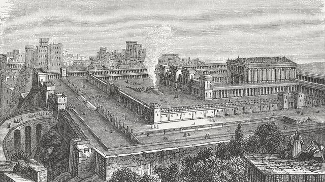 Solomon Builds the Temple in Jerusalem