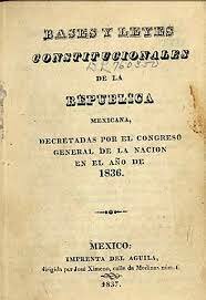 constitución 1836