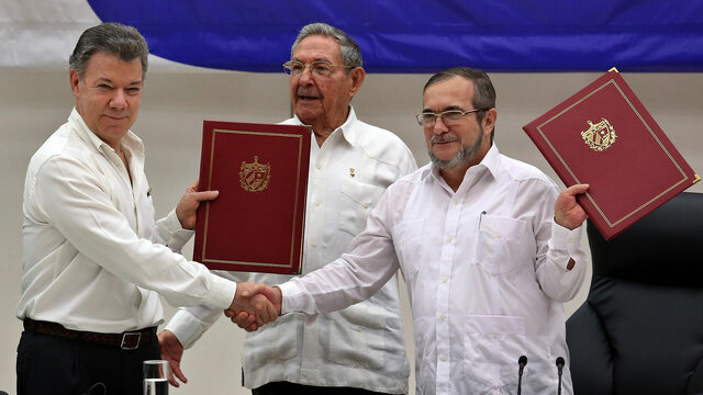 PROCESO DE PAZ CON LA GUERRILLA DE LAS FARC