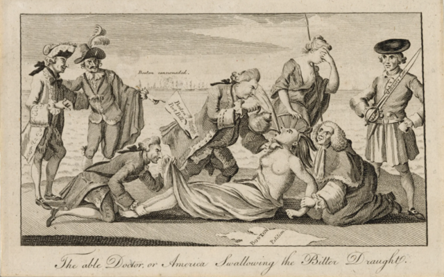 The Intolerable Acts (1774)