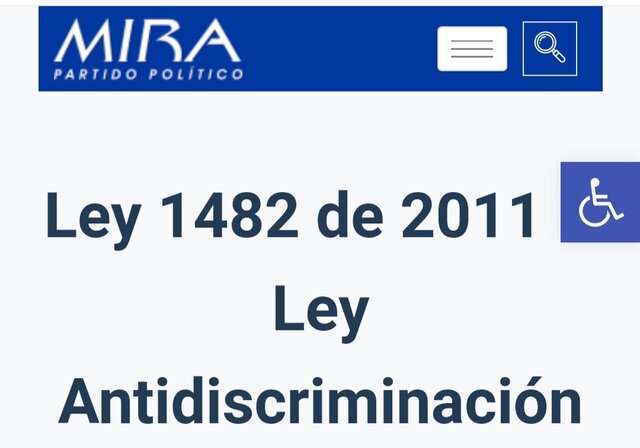 Ley 1482 de 2011