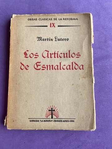 RP&C: Se publican los Artículos de Esmalcalda