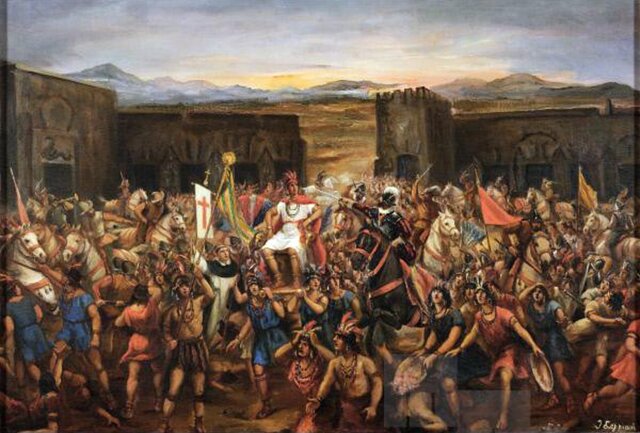 Los españoles asesinan a Atahualpa y entran en Cuzco: fin del Imperio inca.