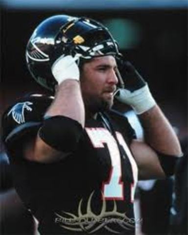 Debuted as a Defensive Tackle For The Atlanta Falcons