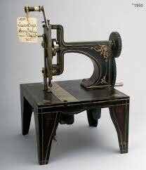 Màquina de cosir 1850