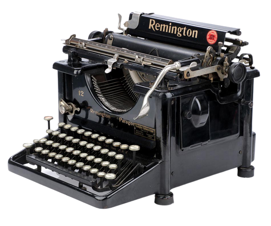 Maquina d'escriue - 1872