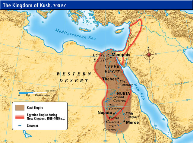 Kindom of Kush Begins in Africa