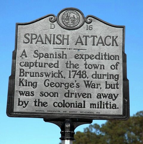 Spaniards Raid Colonial Capital of North Carolina