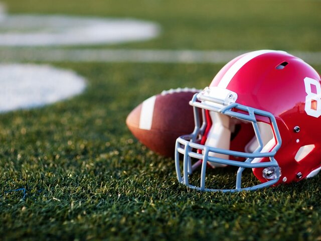 I started playing football